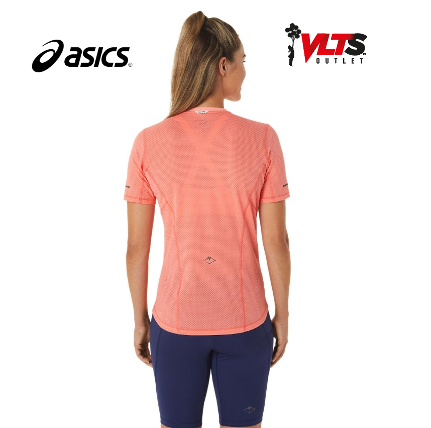 Playera ASICS Fujitrail SS Top Orange