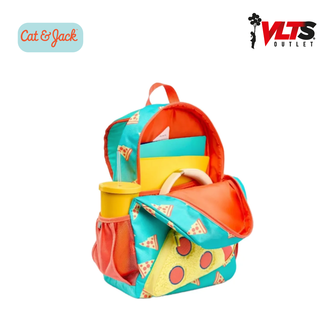 Mochila Cat & Jack Novelty Pizza