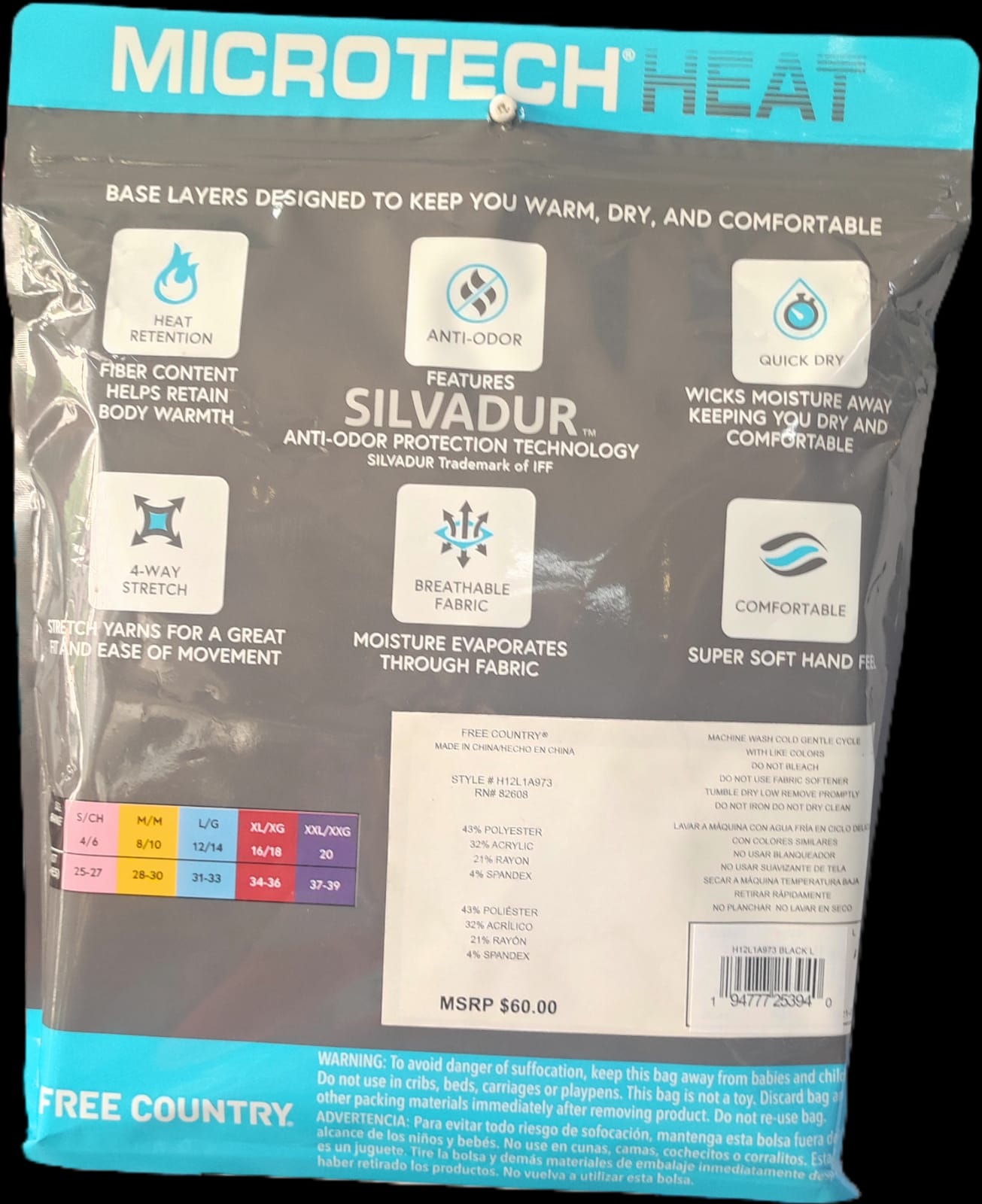 Pantalón Termico MICROTECH HEAD