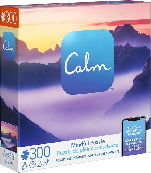 Rompecabezas de 300 piezas para relajación, alivio del estrés y elevación del estado de ánimo