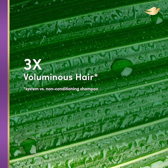 Dove RE+AL Acondicionador Bio-Mimetic Care, sin silicona con coco + colágeno vegano