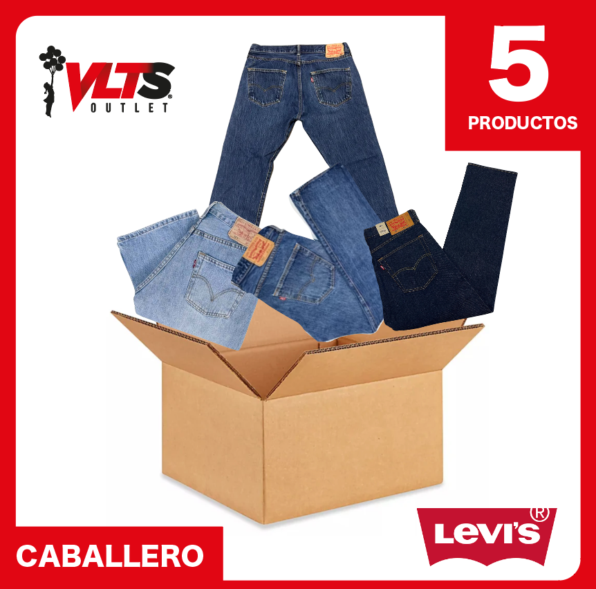 Pantalon Mezclilla Levi´s - 5 unidades