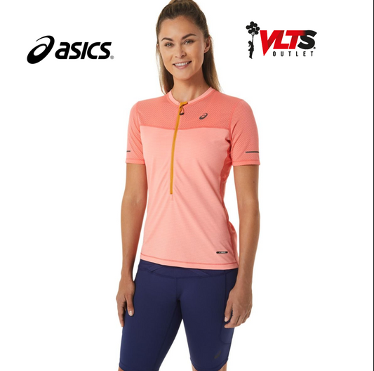 Playera ASICS Fujitrail SS Top Orange
