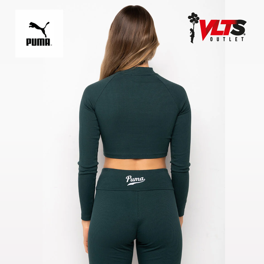 PUMA TEAM RIBBED LS TOP