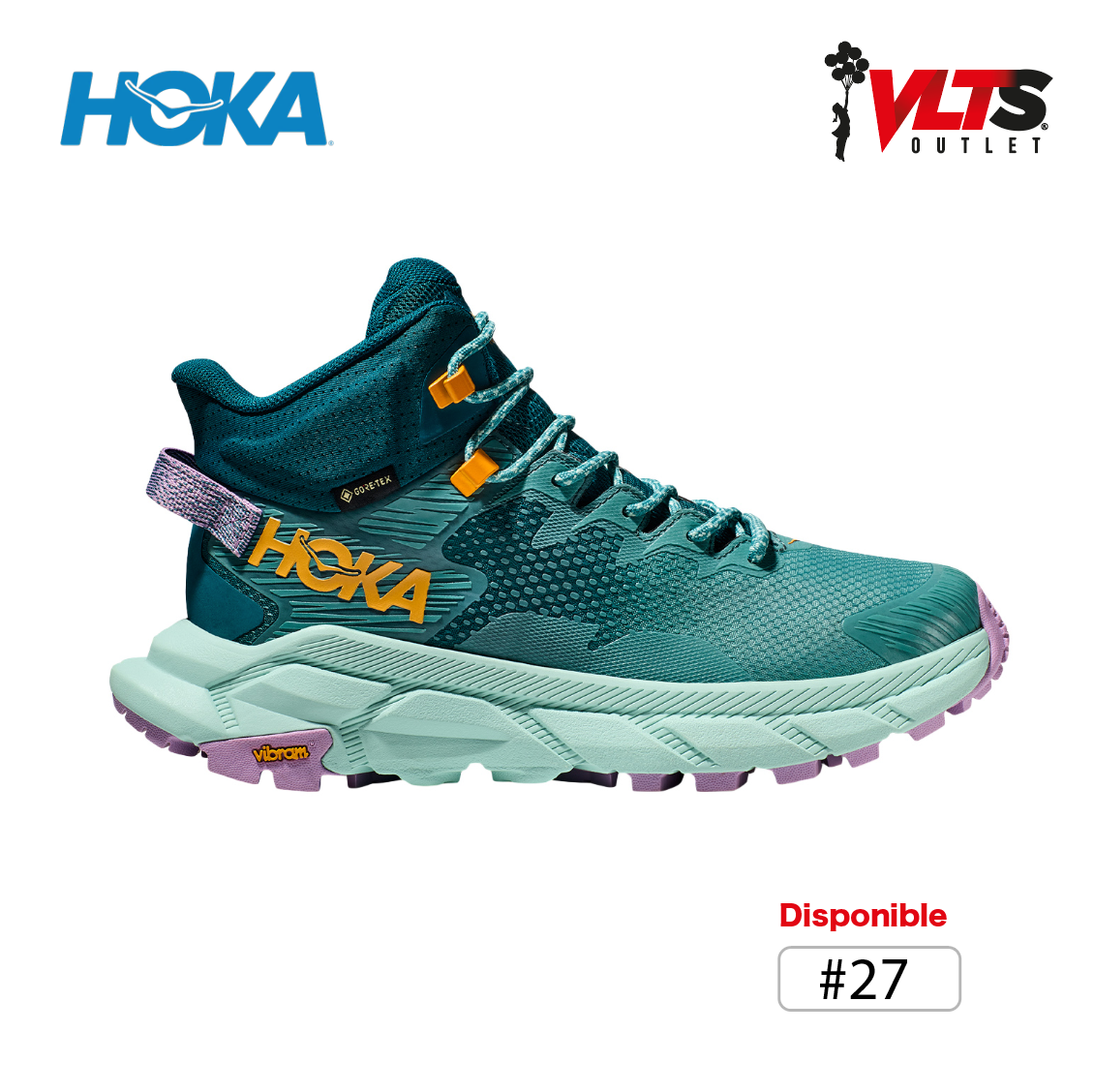 Tenis HOKA Trail Code GTX