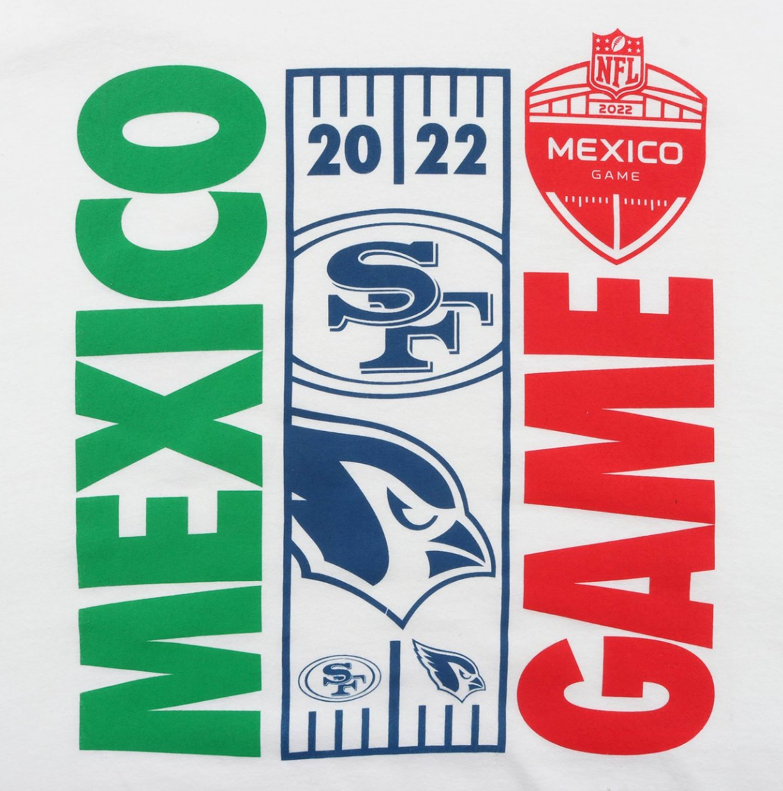 playera NIKE NFL Mexico Game 2022