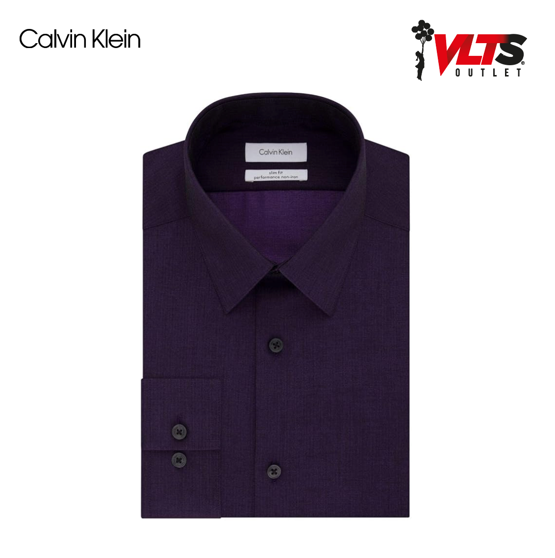 Camisa Manga Larga CALVIN KLEIN Purple Dusk