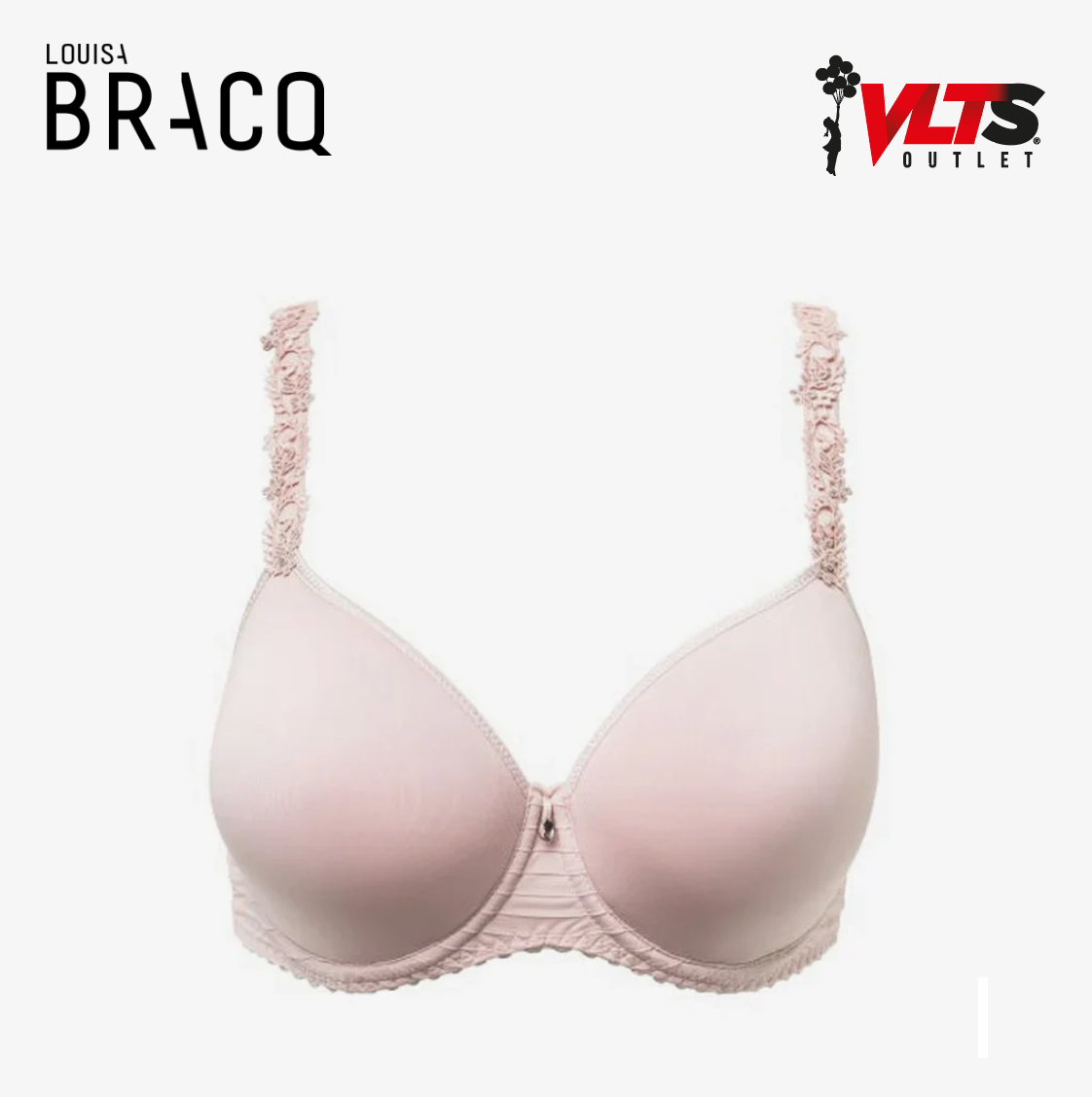 Bra Louisa Bracq Elise Nude Rose Spacer Bra