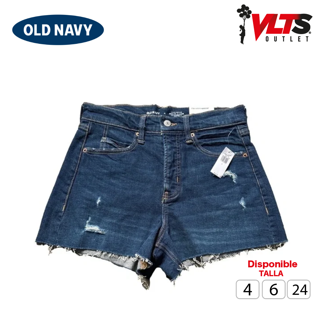 Short OLD NAVY Mezclilla Sky Hi